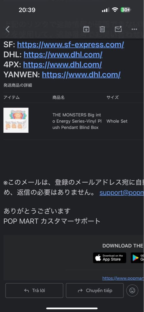 (シュリンク付き)POP MART Big into Energy セット
