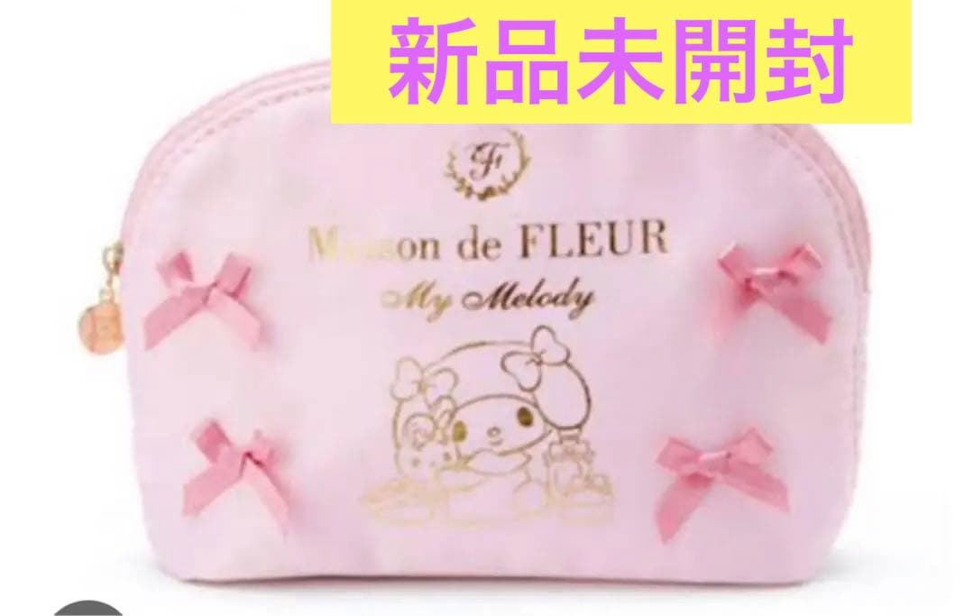 マイメロ メゾンドフルール ポーチ - メルカリ