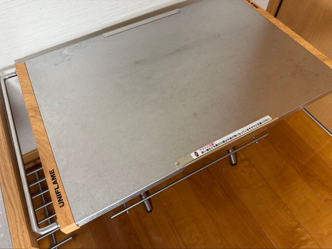 ユニフレーム 焚き火テーブル 2台セット IKEA カスタム - テーブル