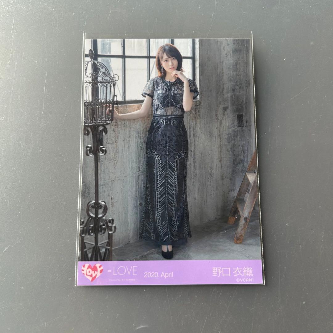 イコラブ 野口衣織 バラ 生写真㉕ - メルカリ