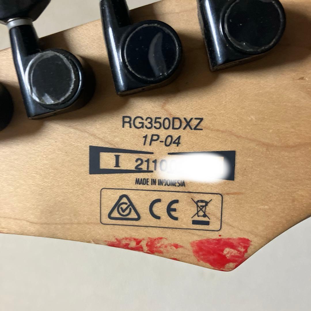 Ibanez RG-350DXZ初期型リペイント