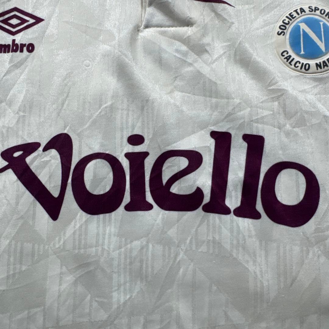 vintage UMBROナポリ アウェイ1991-93カレカマラドーナR99 - メルカリ