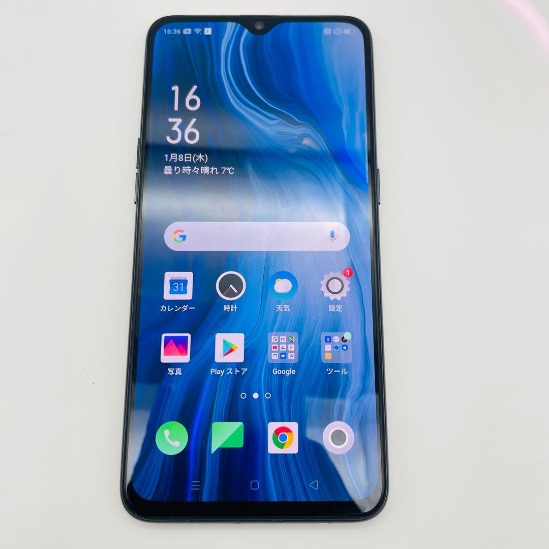 Oppo Reno A 64GB ブラック SIMフリー - メルカリ