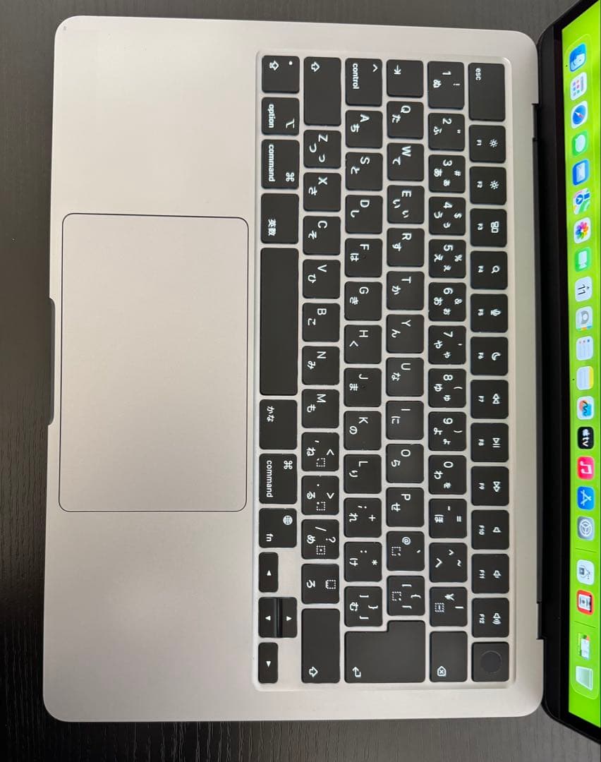 MacBook Air M2 16GB 512GB 充放電282 バッテリ90%