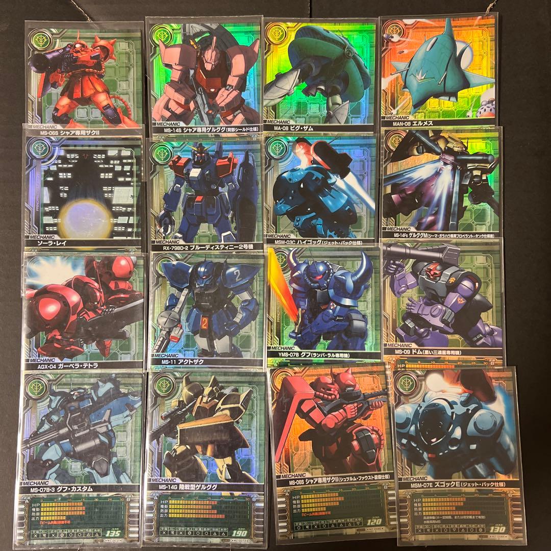 機動戦士ガンダム カードビルダー 0083 ジオン軍 モビルスーツ - メルカリ