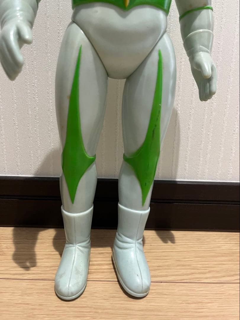 ブルマァク　ミラーマン　ジャイアントサイズ　当時物　マルサン　ソフビ　面取れ