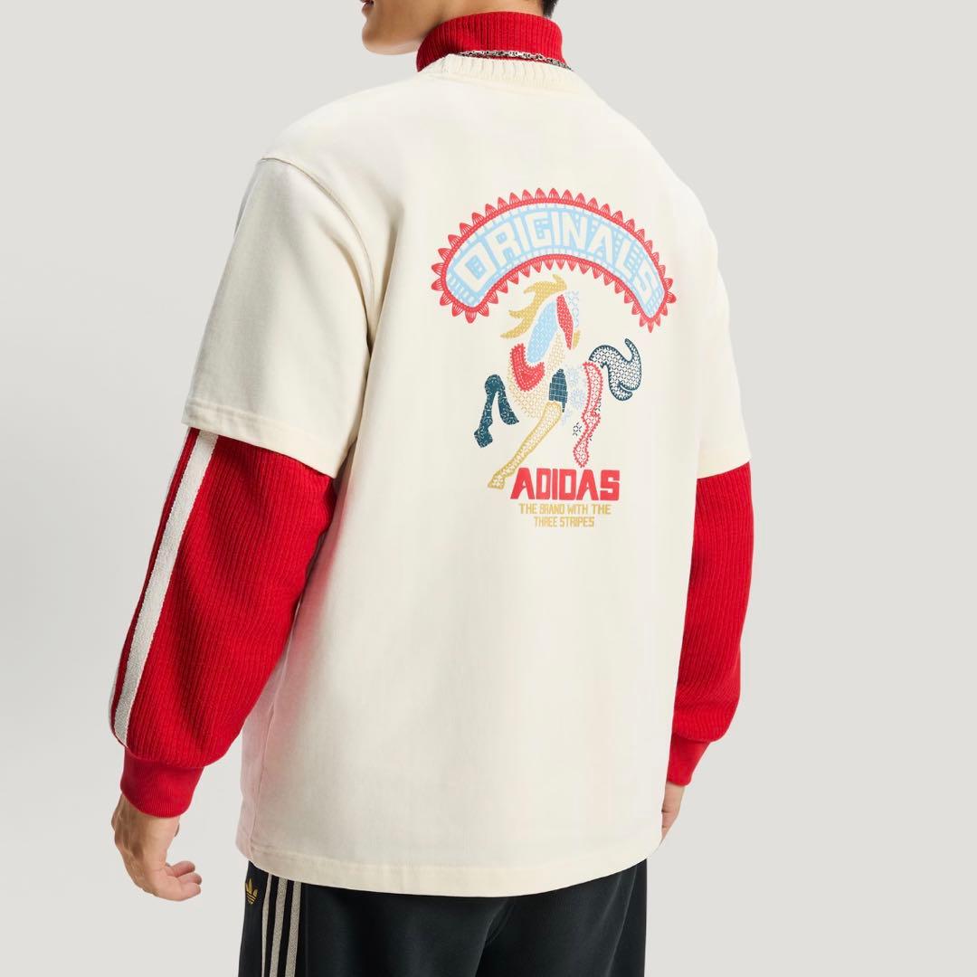 新品XL Adidas FW25 CNY 馬年限定 半袖Tシャツ KT0713 - メルカリ