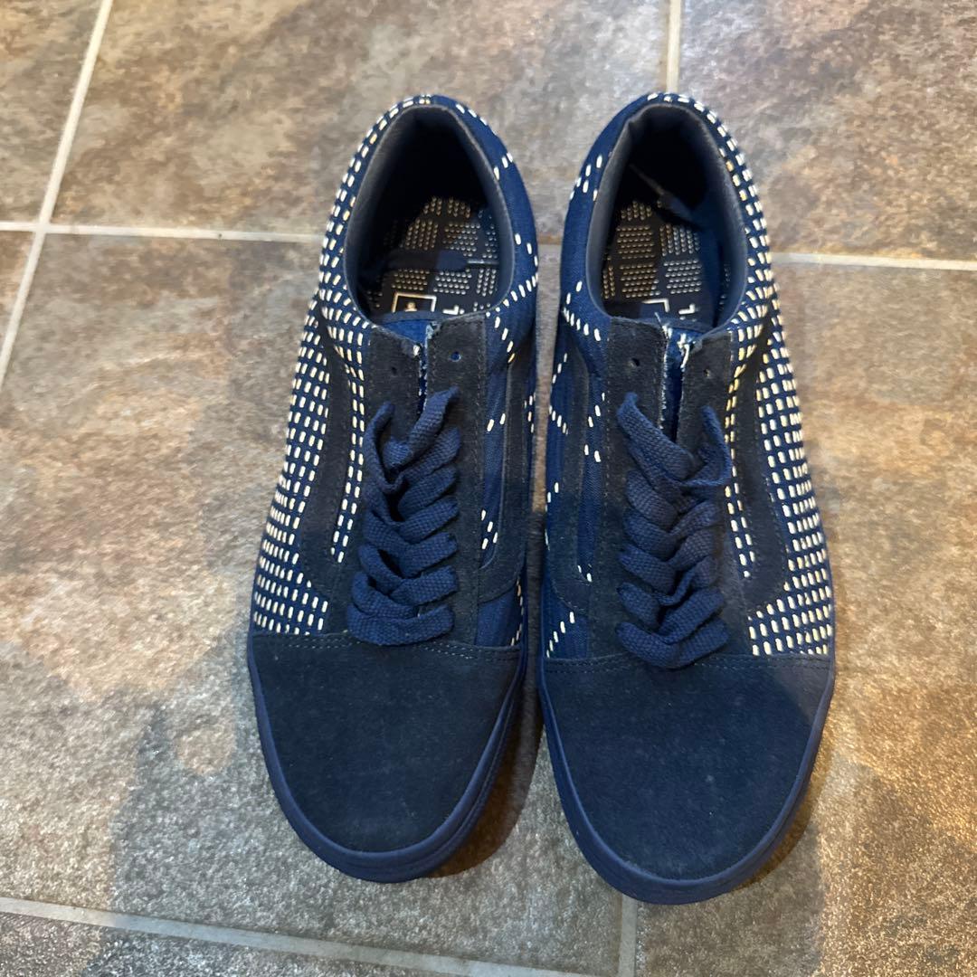 Vans FDMTL 27.5cm ネイビー スエード スニーカー 未使用