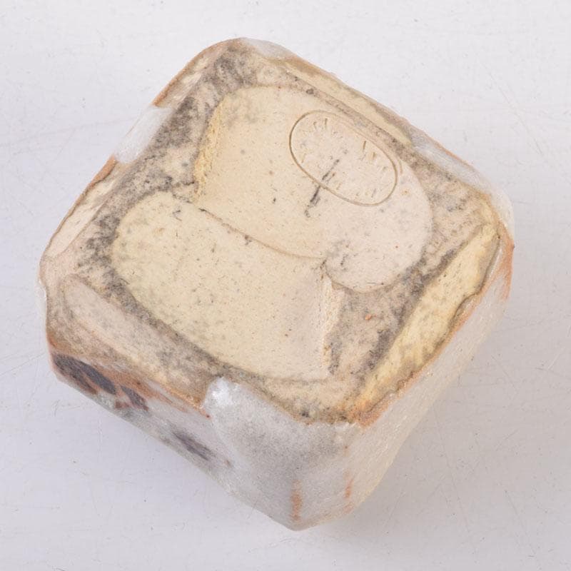 茶道具 志野焼 春恭作 花文 香合 共箱 C 8471 - メルカリ