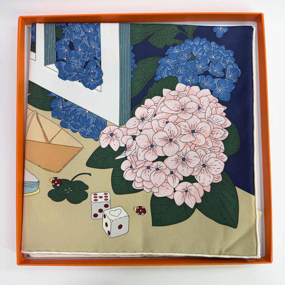 エルメス Hermes カレ90 《エスプリの旅立ち》03新品未使用品