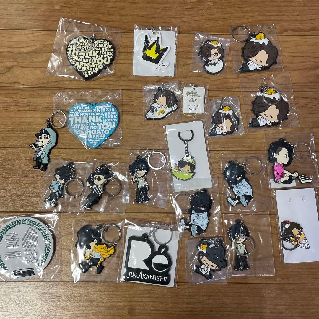 赤西仁　ライブグッズ　ファンクラブ　キーホルダー タオル　トートバッグ　まとめ