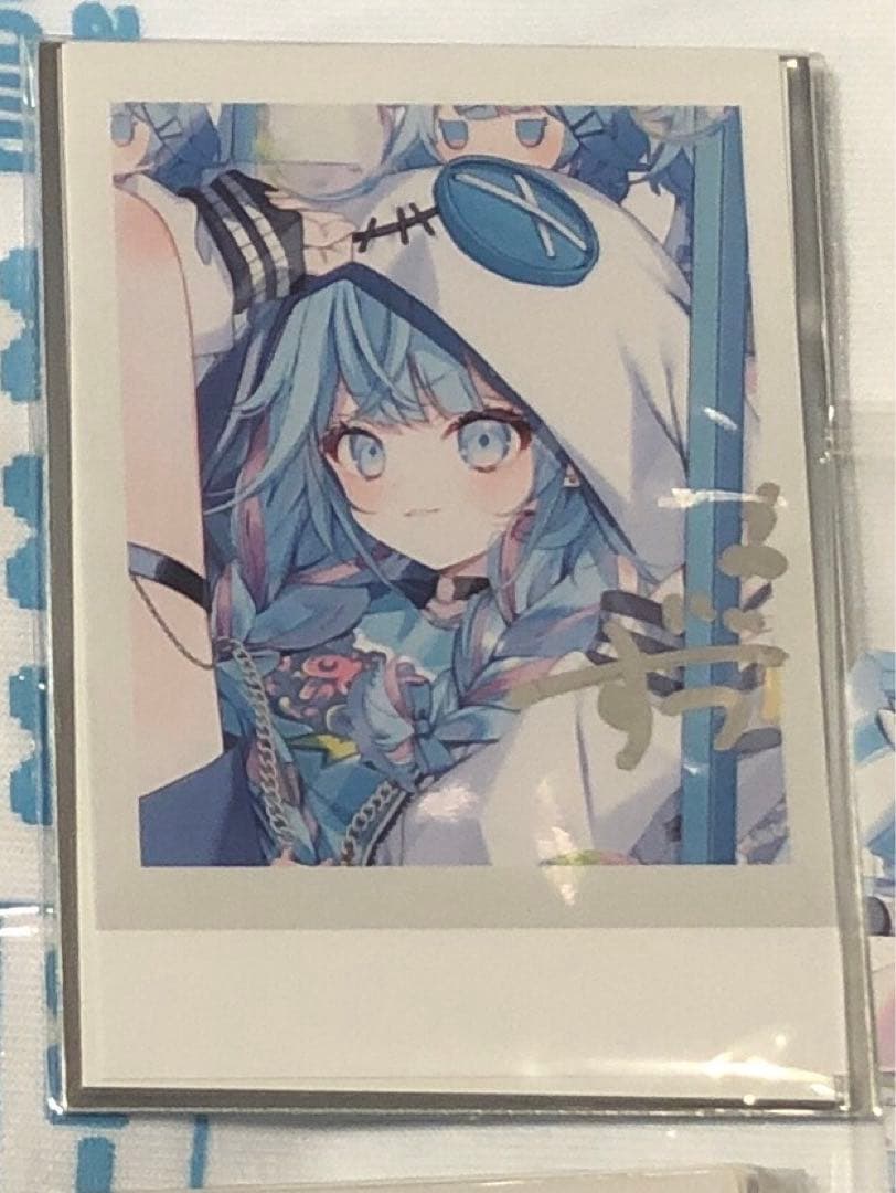 水宮枢 誕生日記念2025 直筆サイン入りブロマイド風カード