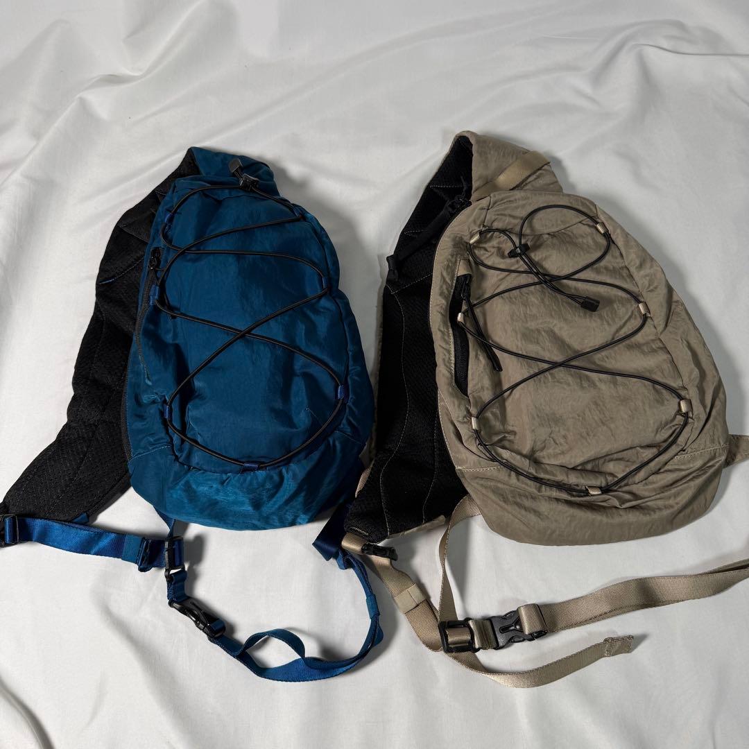 【定価3.7万】C.P.Company ボディ ショルダー バッグ ブルー