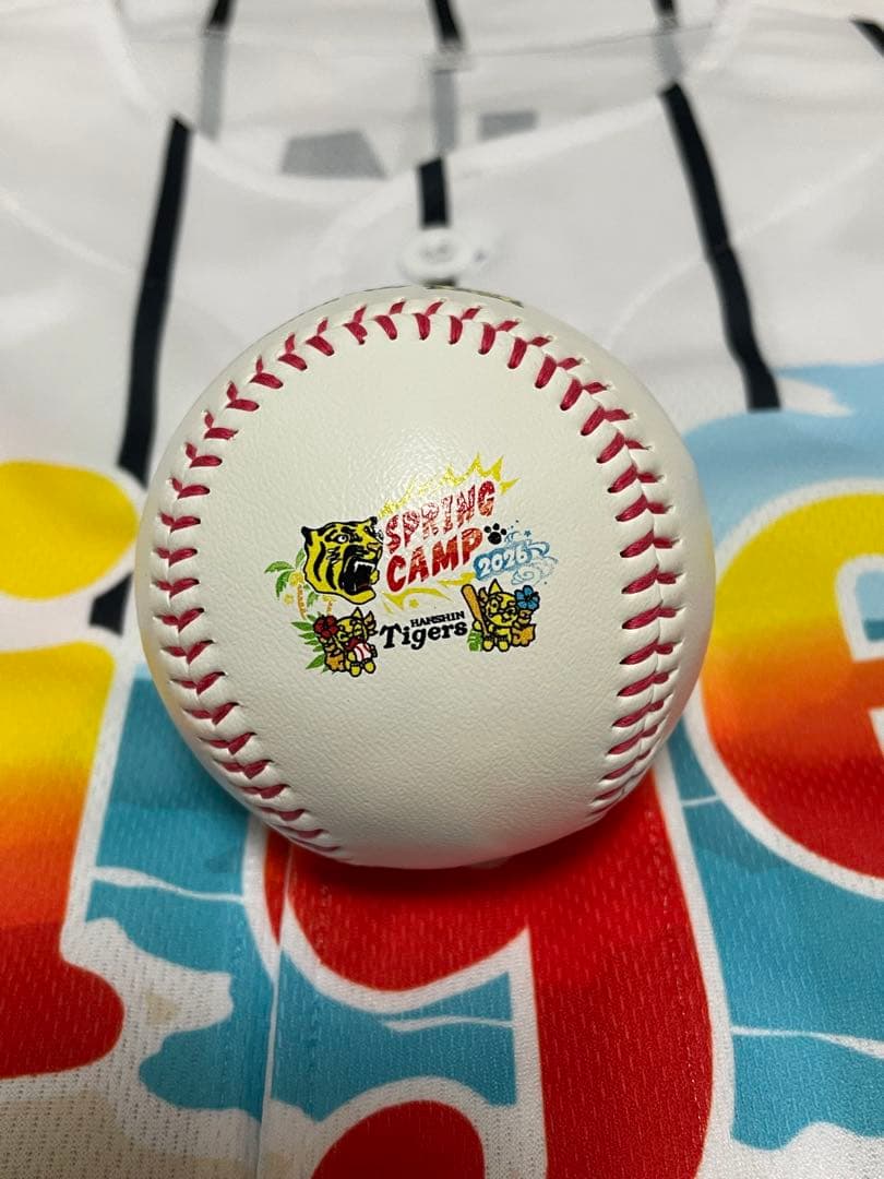 阪神タイガース 才木浩人 直筆サインボール 2026 沖縄キャンプ球