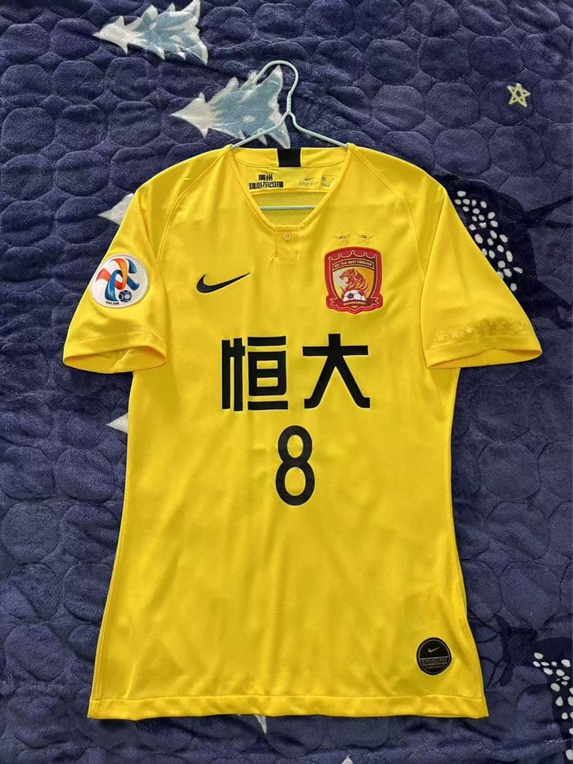 【選手支給品】2019広州恒大ACLAway#8パウリーニョ選手 選手支給品】2019広州恒大ACLAway#8パウリーニョ選手 選手支給品】2019