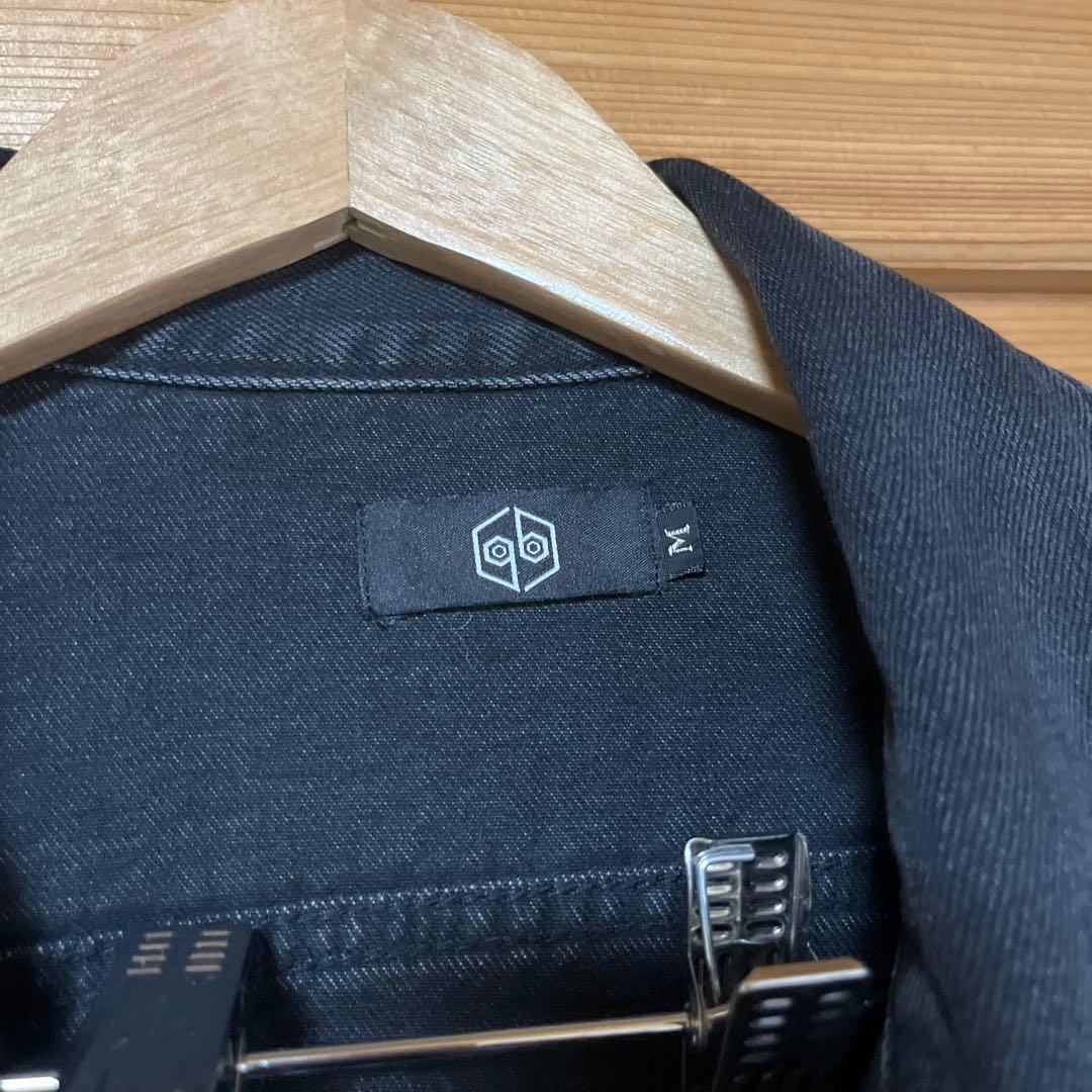 女王蜂 デニムジャケット ブラック 黒Mサイズ