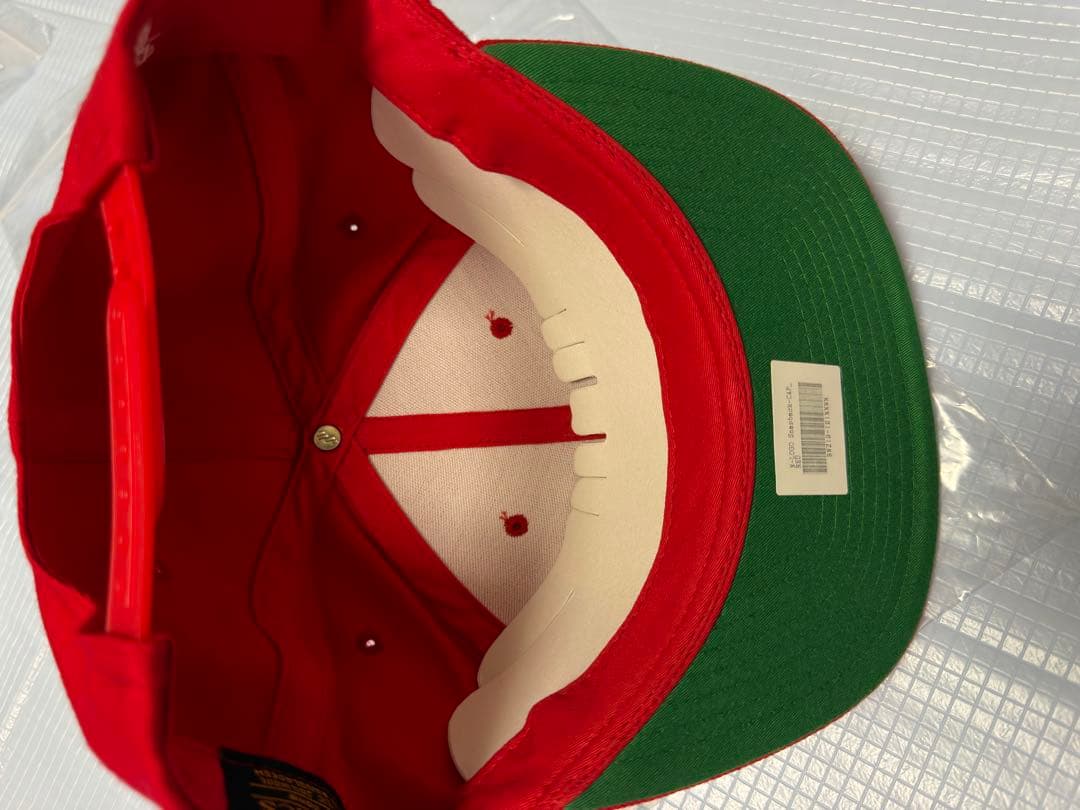 The BONEZ 未使用ロゴキャップ　レッド