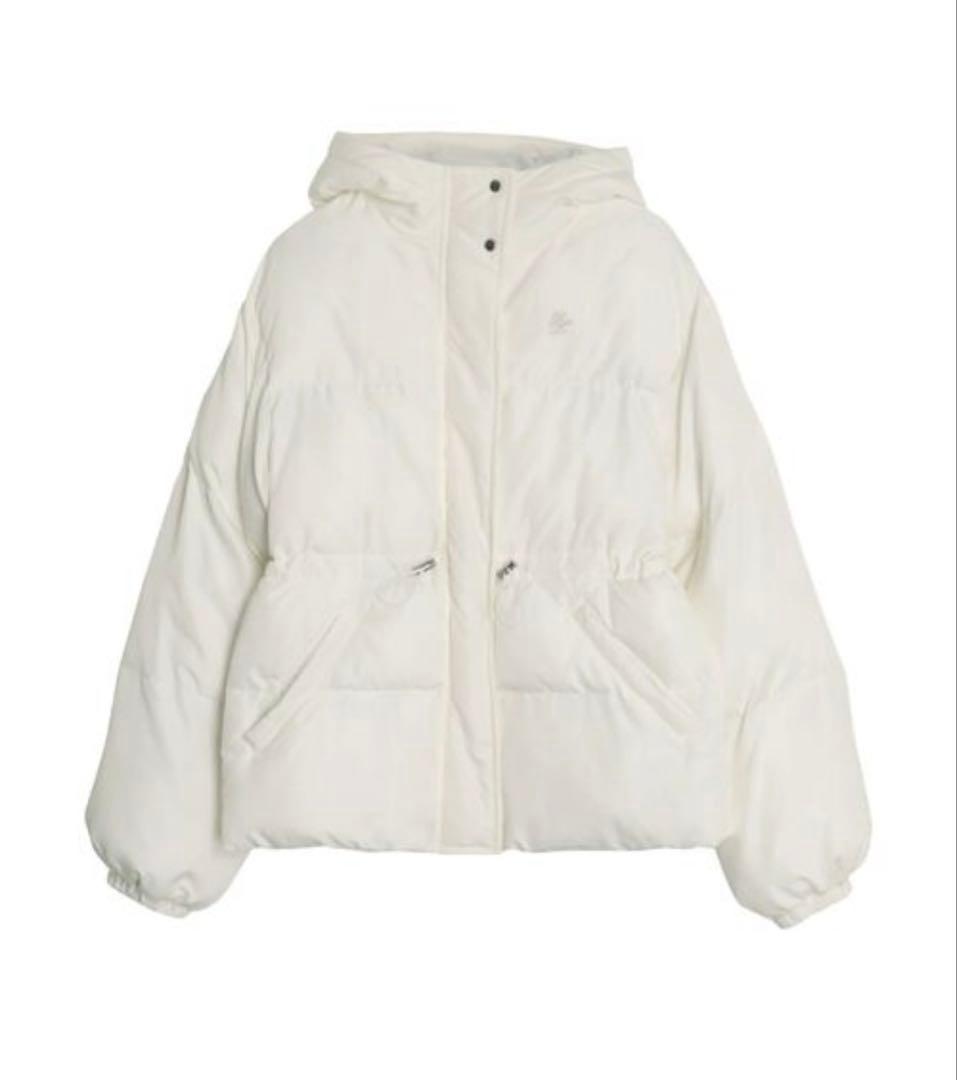 CALNAMUR パフショートバックリボンブルゾン ホワイト完売色 - メルカリ