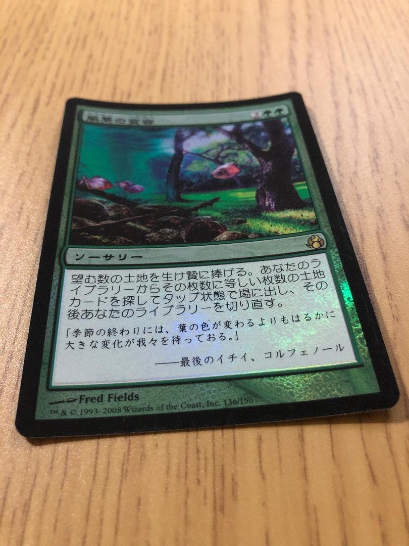 [FOIL] 風景の変容/Scapeshift 日本語版 MOR MTG