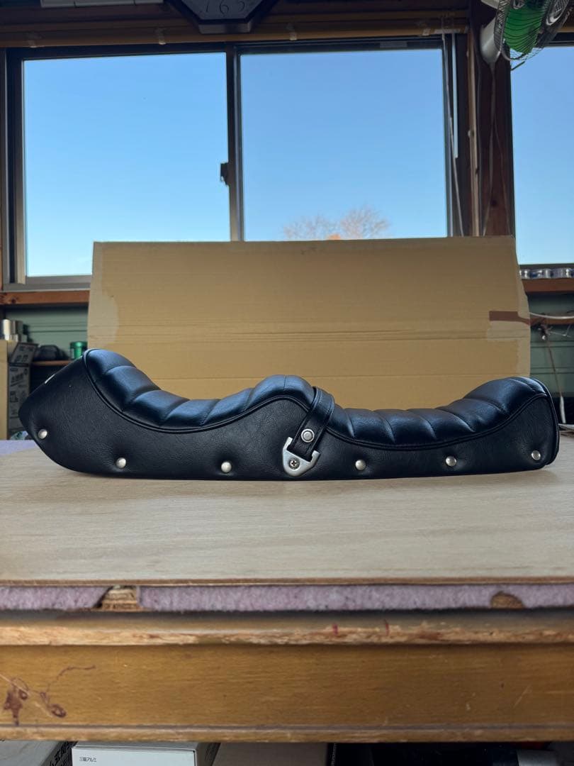 CB400F カワグチシート 藤森仕様 タックロール ヨンフォア 川口シート