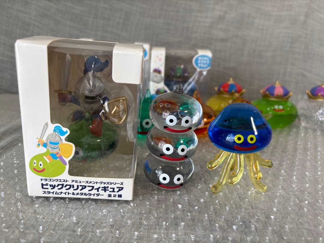 ドラゴンクエスト　スライム ビッグクリアフィギュア　18体セット　➕　おまけ付き