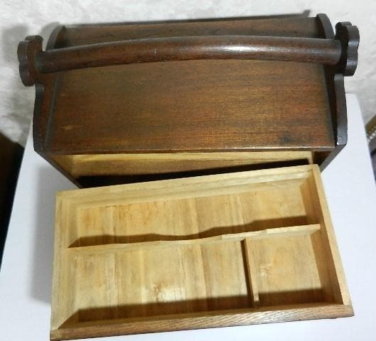 時代物の無精箱（ぶしょうばこ）