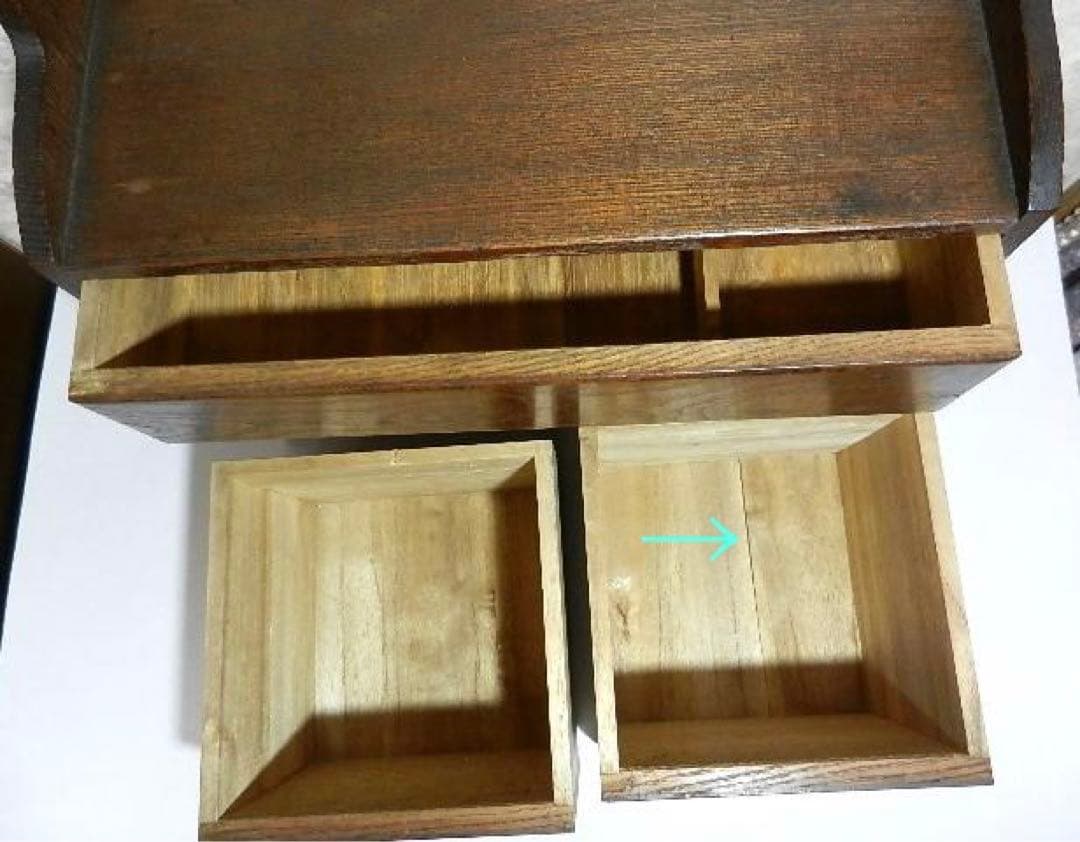 時代物の無精箱（ぶしょうばこ）