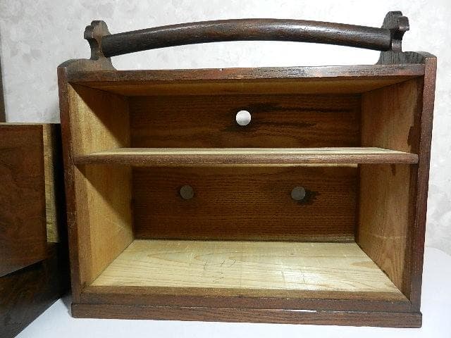 時代物の無精箱（ぶしょうばこ）