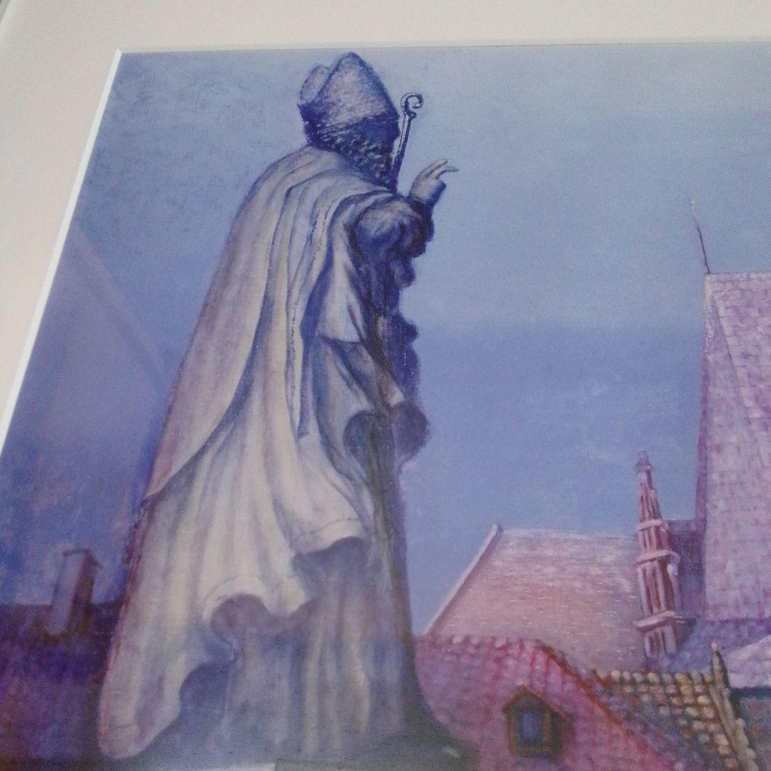 新井安子 聖者の見守る橋 【カラープリント】