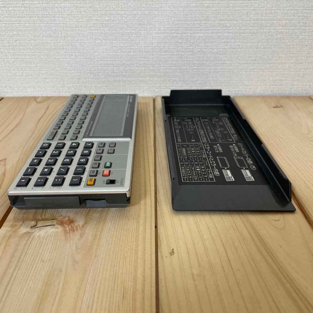 SHARP PC-1350 ポケコン ポケットコンピュータ RAM 16KB付き - メルカリ