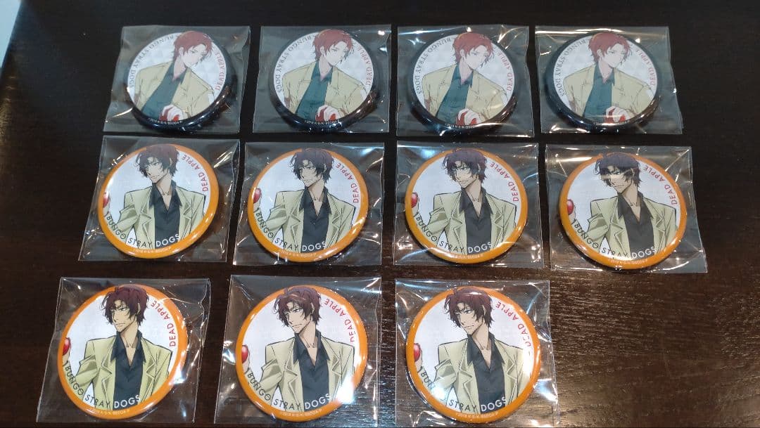【文豪ストレイドッグス　映画　入場特典　缶バッジ コンプセット＋α】