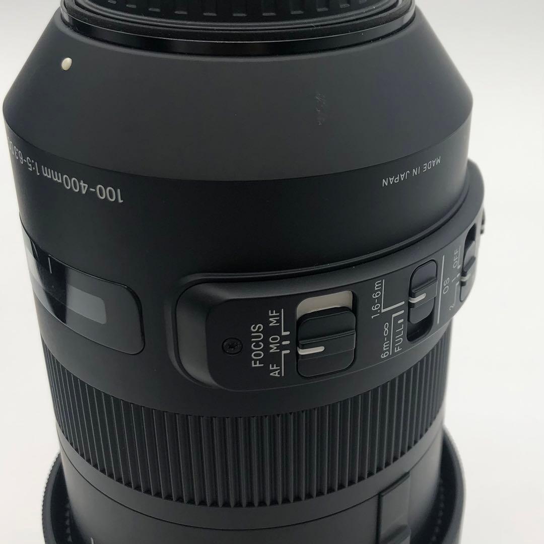 R シグマ　レンズ　SIGMA 100-400mm f/5-6.3 DG