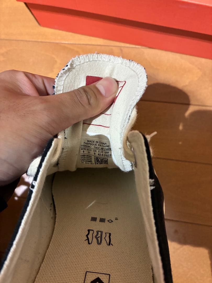 CONVERSE CT70 27.5cm ブラック チャックテイラー