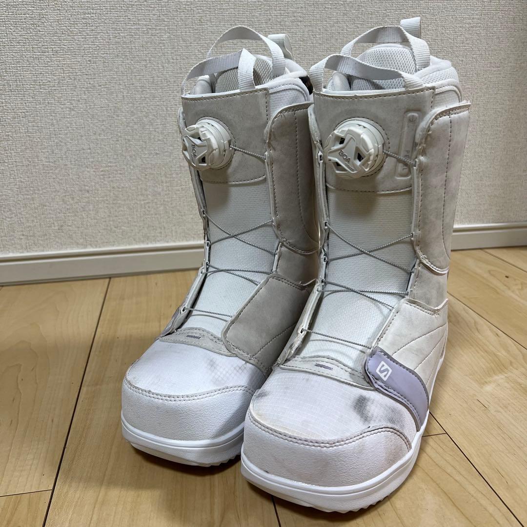 【即日発送】SALOMON PEARL BOA WHITE 24.5cm