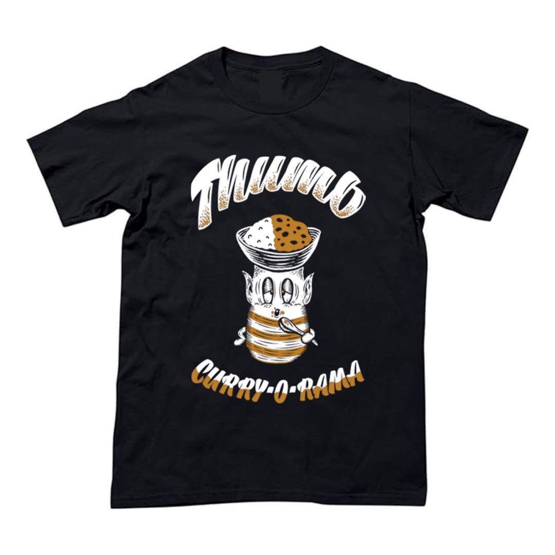【新品】FACT Thumb CURRY O RAMA Tee ブラック/XL