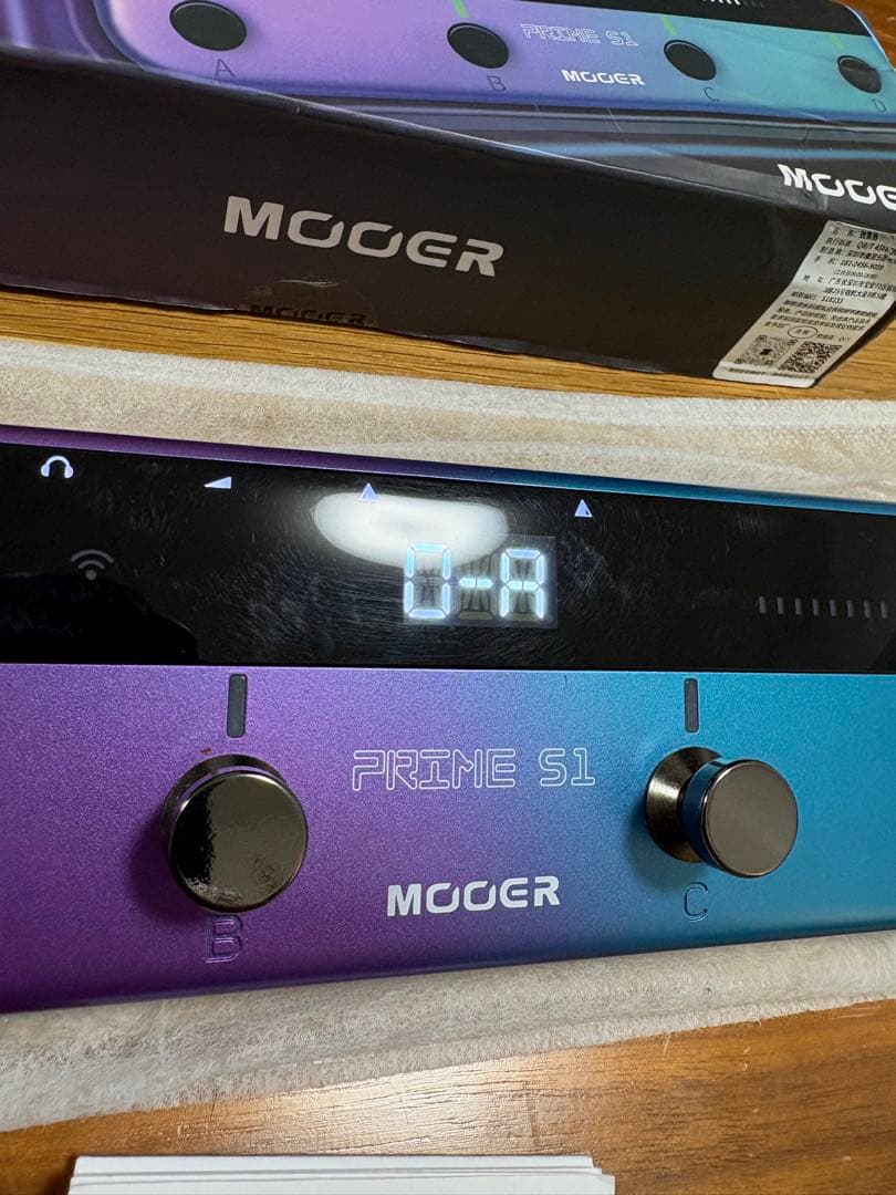 MOOER PRIME S1 インテリジェントペダル　マルチエフェクター