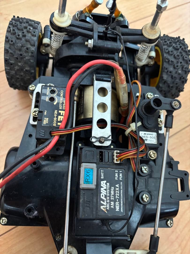 当時物！テクニゴールドモーター付き！】タミヤ 1/12RC ポルシェ959