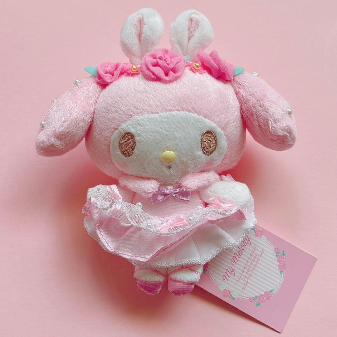 ♡マイメロ 白いちごのティータイム 白いちご 憧れのバレリーナ マスコット レア