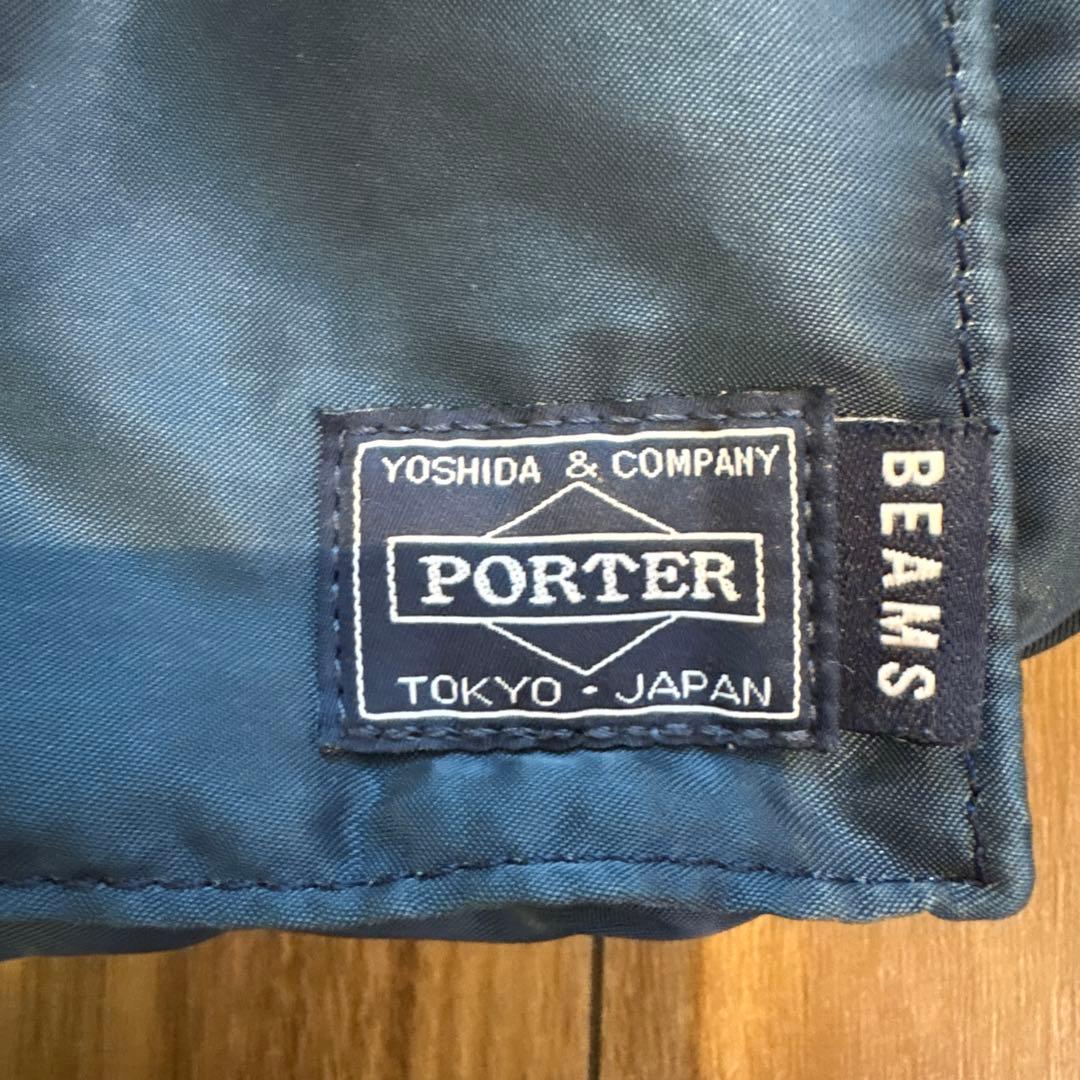 PORTER × BEAMS/40th別注 INDIGO WAIST BAG - メルカリ