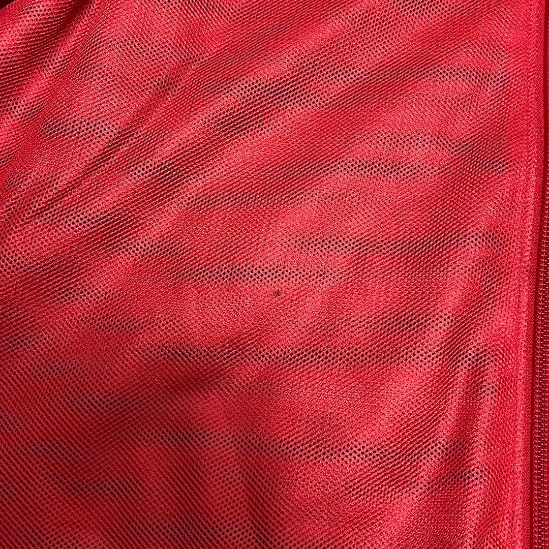 adidas リヴァプール パデッドジャケット 中綿ハーフ丈 襟袖フリース