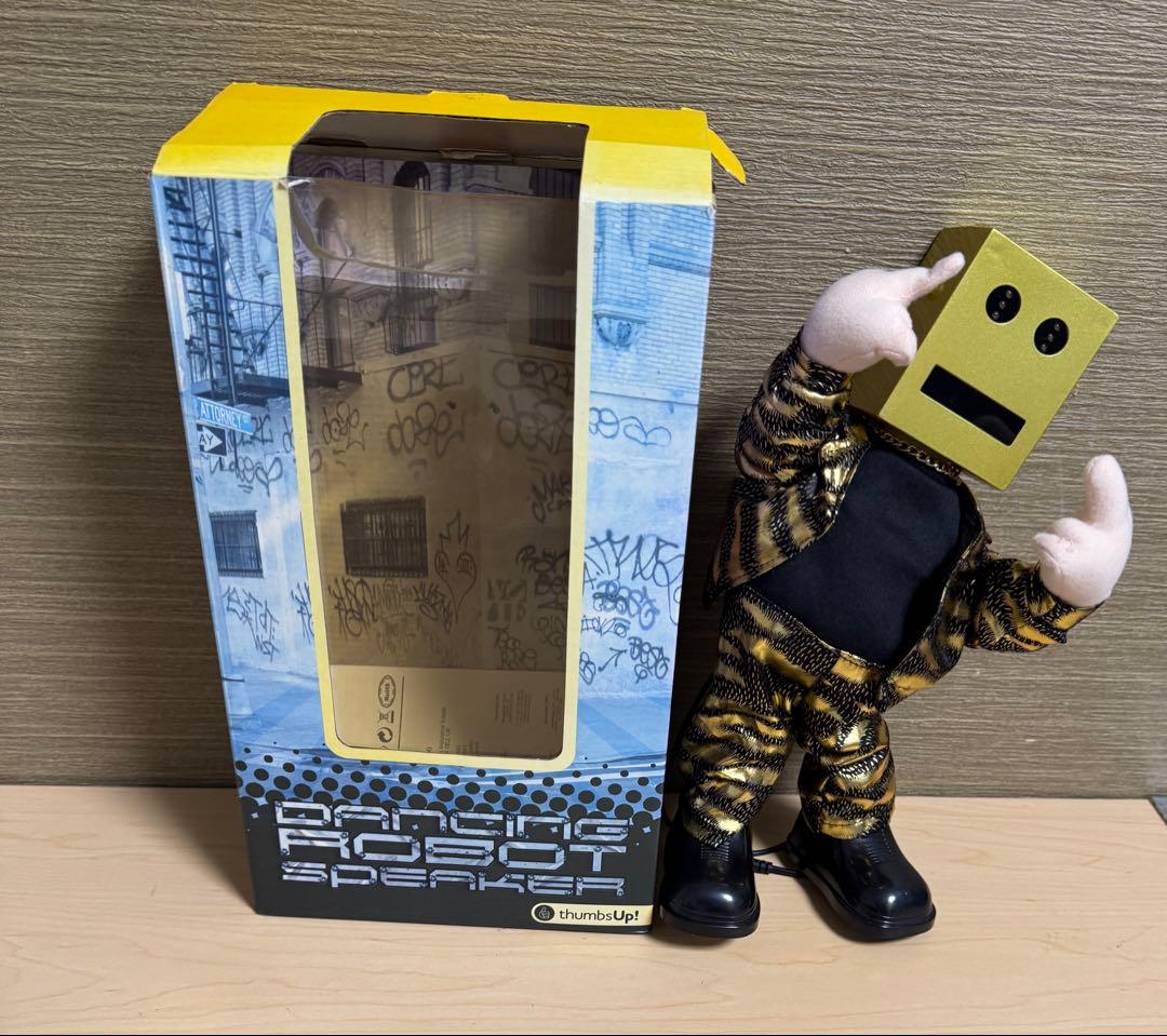 Dance robot ダンシングロボット型スピーカー ジャンク - メルカリ