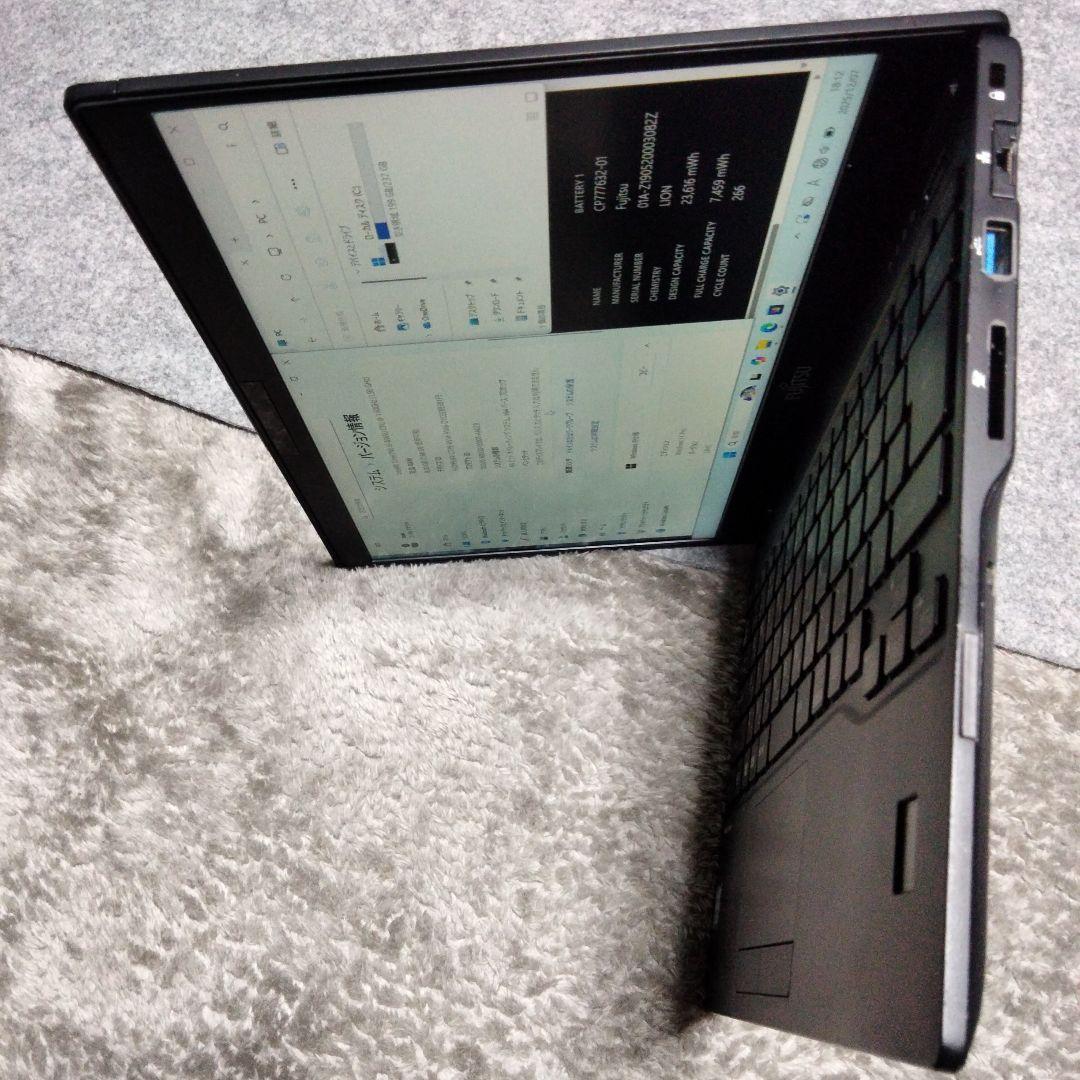 ノートPC Fujitsu U939/A (Win 11、カメラ・マイク非搭載) - メルカリ