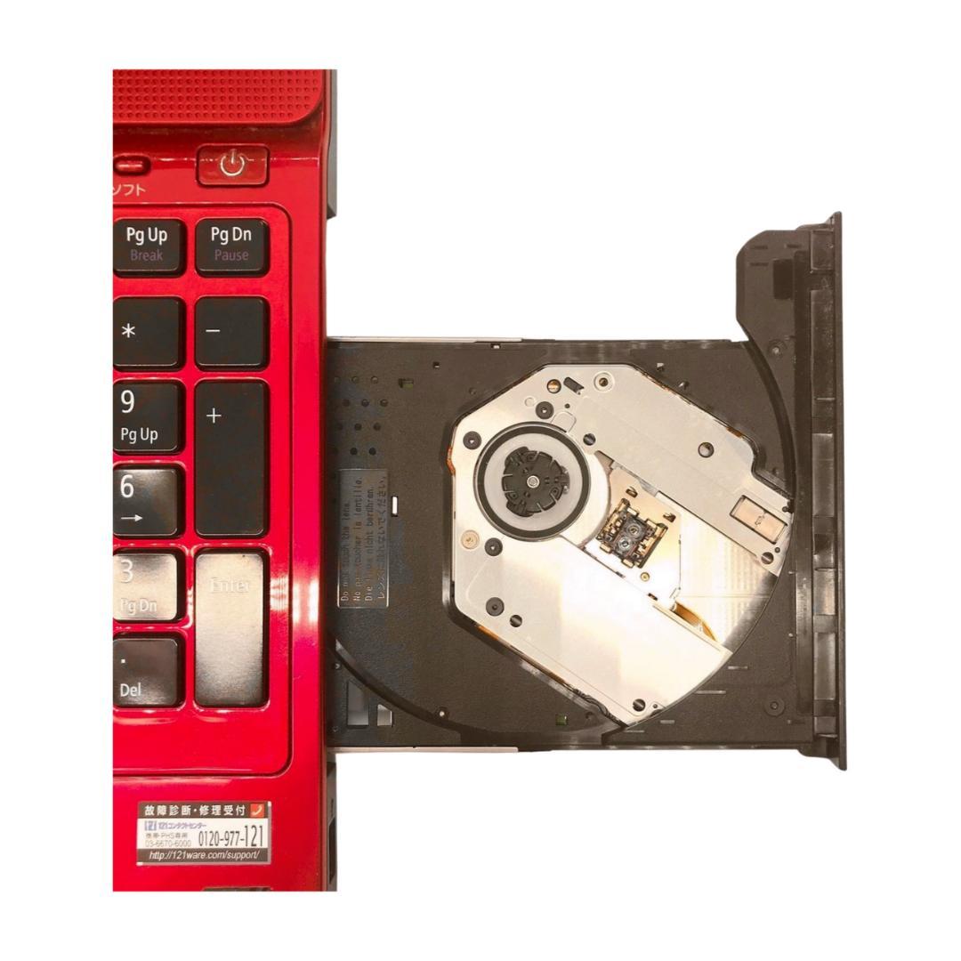 ✨Blu-ray見れる✨大画面❗大容量❗カメラ付 すぐ使えるノート