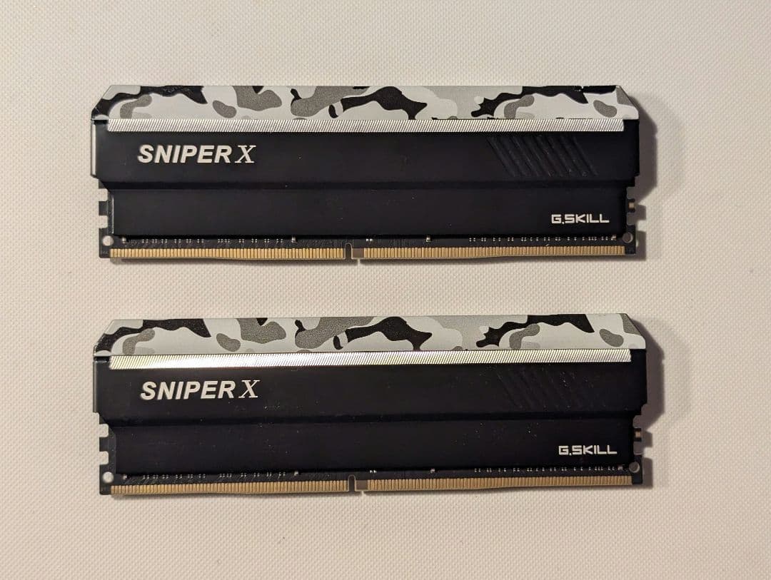 未使用 G.SKILL SNIPER X 32GB DDR4 16GBx2 - メルカリ
