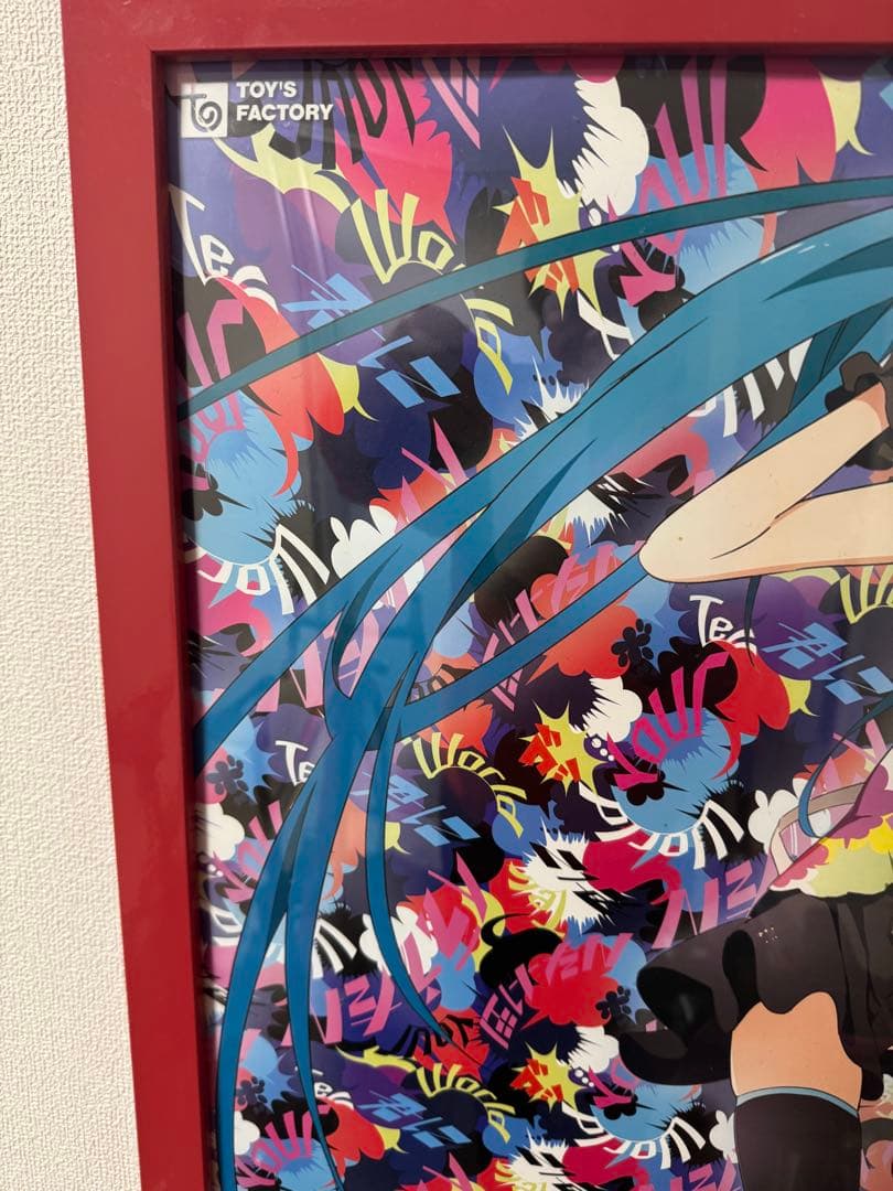 限定品 初音ミク CD Tell Your World B2ポスター