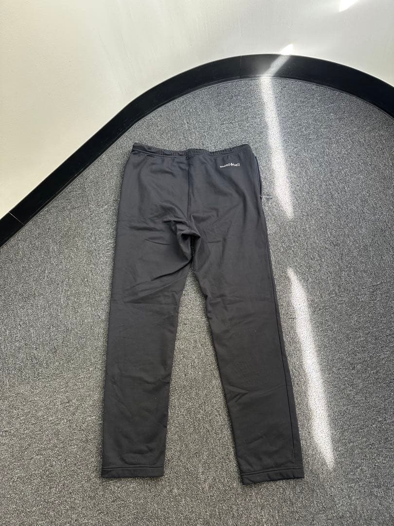mont-bell モンベル 裏起毛ジャージ上下セット 黒 - メルカリ