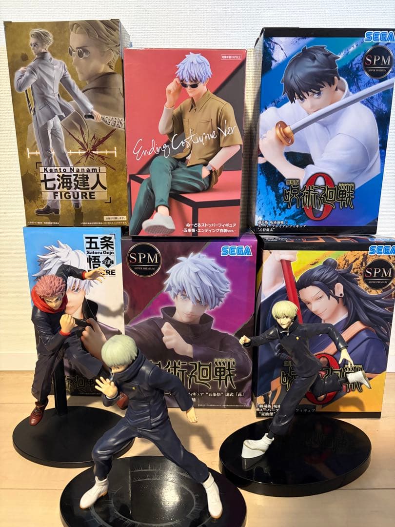 呪術廻戦 フィギュア 9体セット - メルカリ