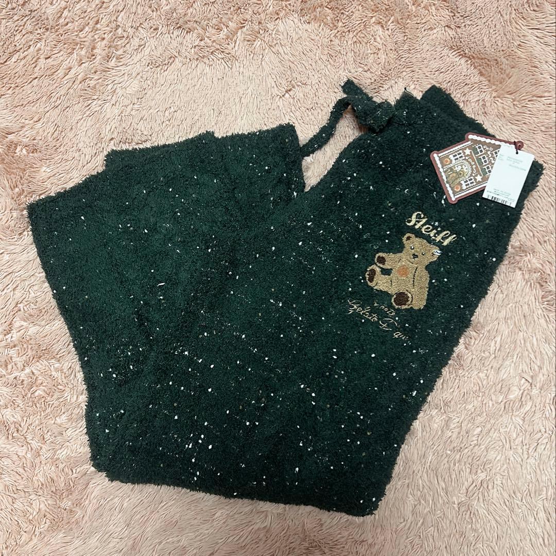 新品【Steiff】パウダーネップジャガードプルオーバー ロングパンツ