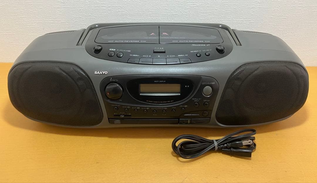 SANYO/サンヨー】CDラジカセ PH-Z7（GR） 通電確認済 - メルカリ