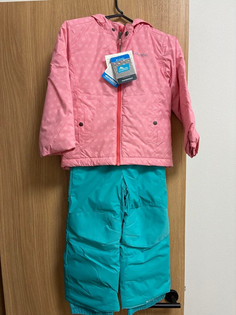 新品未使用品Columbia 子ども用スキーウェア ピンク/ターコイズ 楽天市場】Columbia コロンビア キッズ スキーウェア上下セット FROSTY